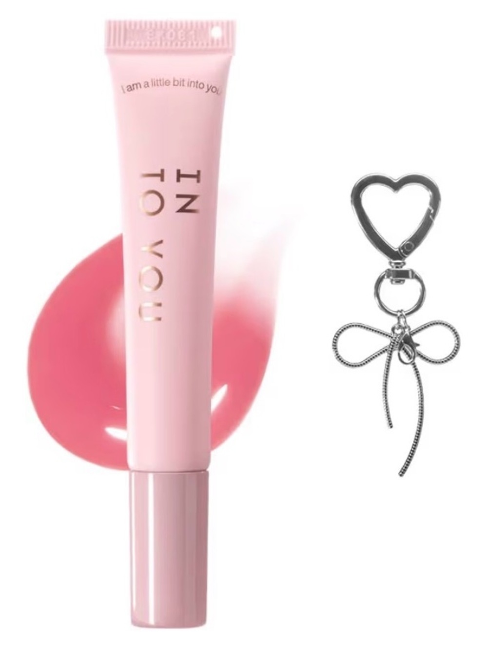 INTO YOU Bare Tint Balm and Charm in Feather Peach NEW